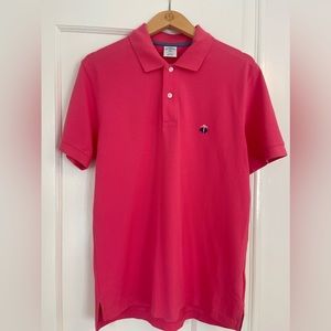Men’s Brooks Brothers Slim Performance Polo - Pink